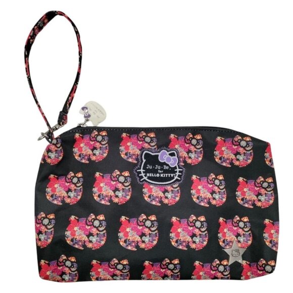 Ju-Ju-Be For Hello Kitty Floral Wristlet Bag Purse - Picture 1 of 13